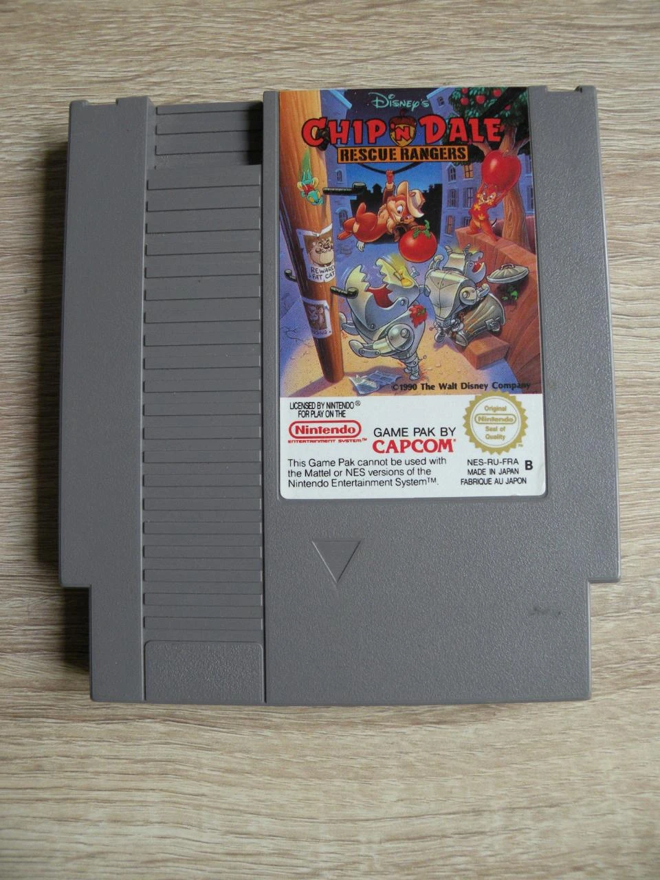 Jeu Chip 'n dale rescue rangers Nintendo NES